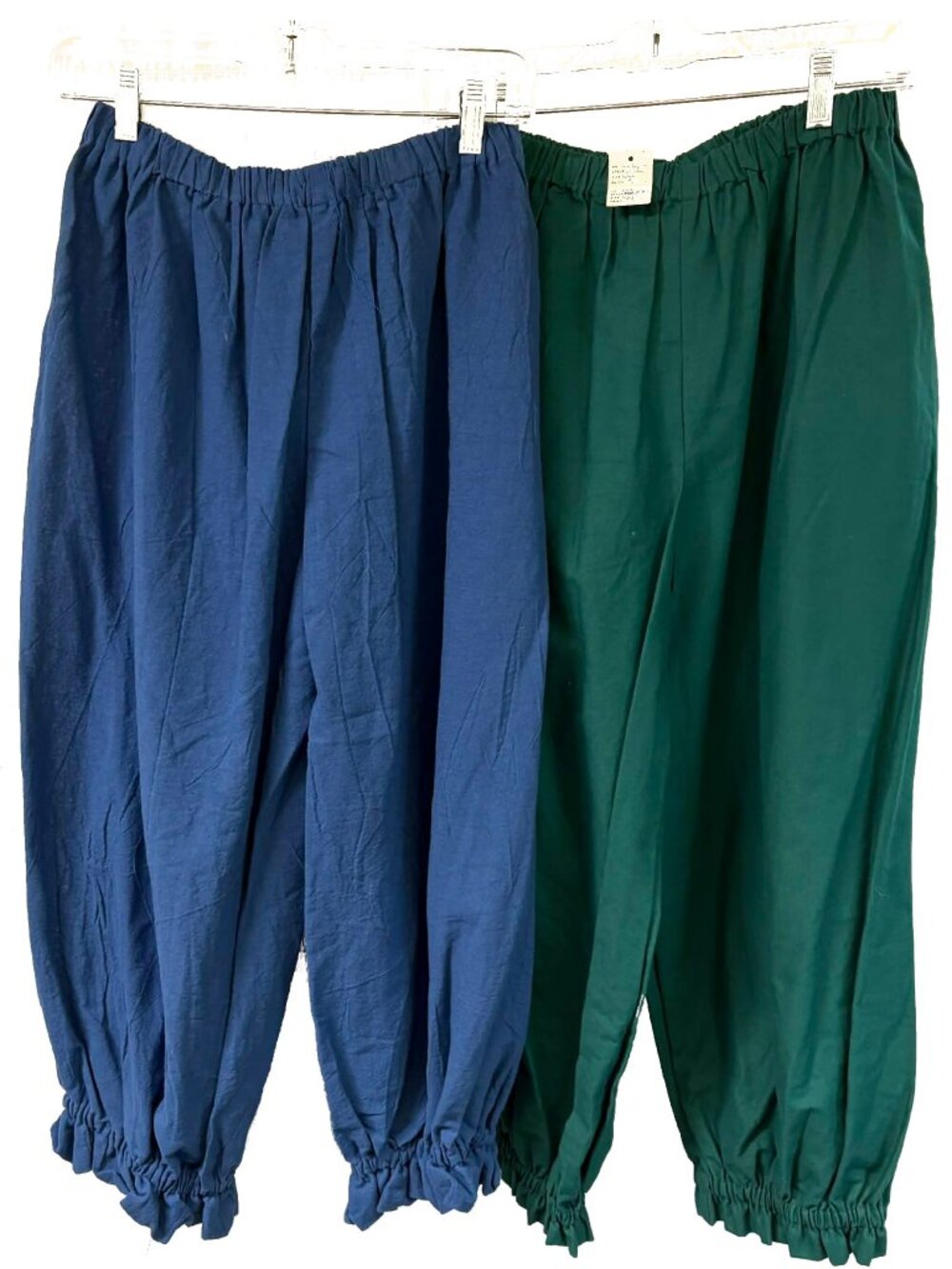 Cotton Bloomers Renaissance Pirate Size Small Ample Cut Lot of 2 New